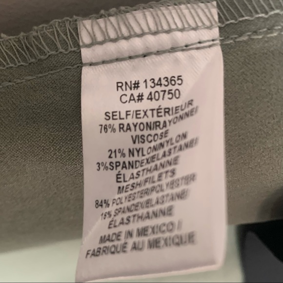 BNWOT!  TSC Exclusive! MarlaWynn 16P Capri/Crop with Tummy control. - Picture 7 of 9